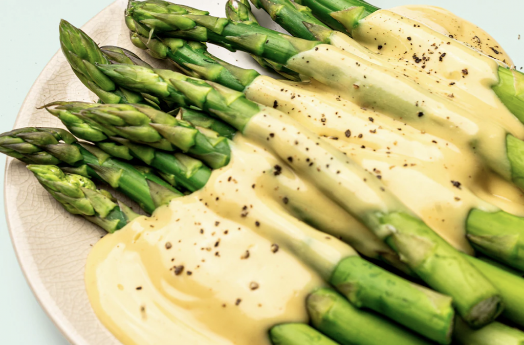 Michigan Asparagus with Hollandaise Sauce