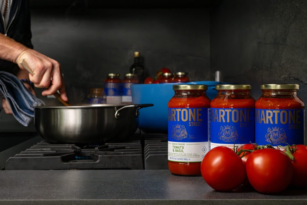 Martone Street pasta sauces
