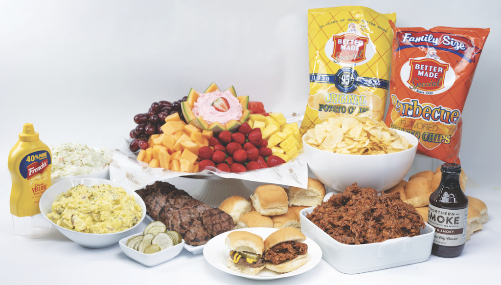 BBQ catered food