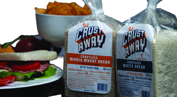 Crust Away Bread, White or Whole Wheat, 10.58 oz.	